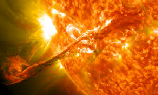 erupciones solares